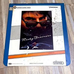 Vintage movie wall art Risky Business CED Video Disc Movie 9dL Tom cruise